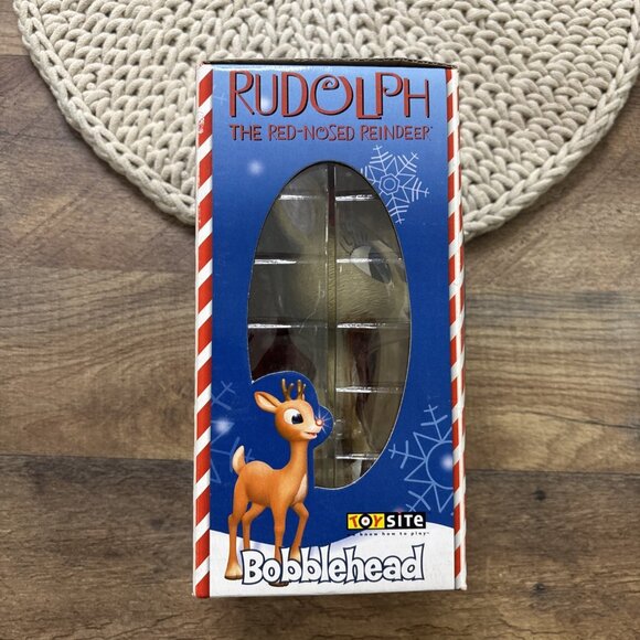 Rudolph The Red Nosed Reindeer Clarice Bobblehead 6” Island Of Misfit Toys - Picture 7 of 8